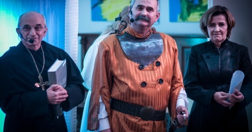 Przedstawienie Teatru Rapsodycznego w IKCh w Olsztynie