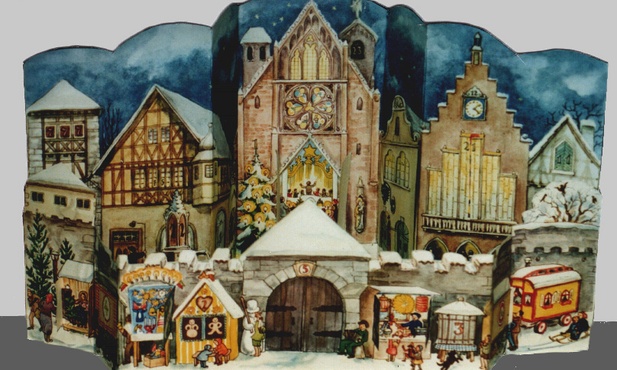 Okienko z czekoladką