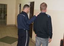Żyrardowski bomber w policyjnym areszcie