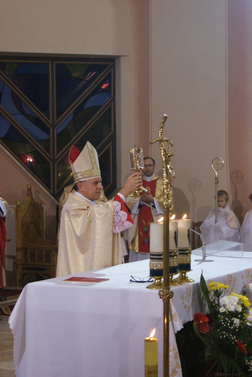 Relikwie papieża w Grywałdzie