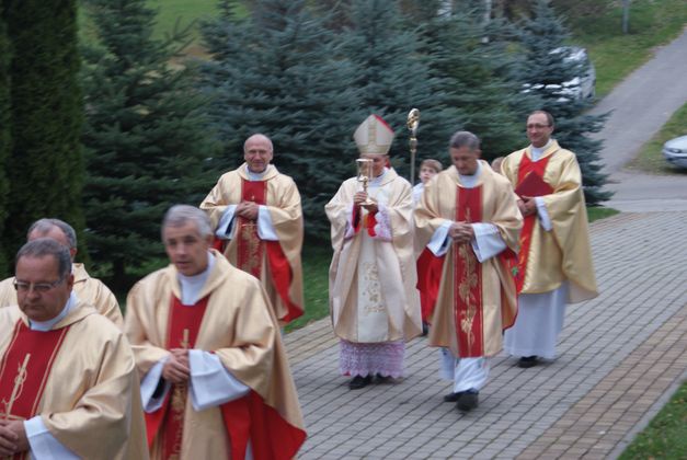 Relikwie papieża w Grywałdzie