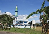 Jeden z licznych meczetów  na półwyspie Zamboanga nad zatoką Moro