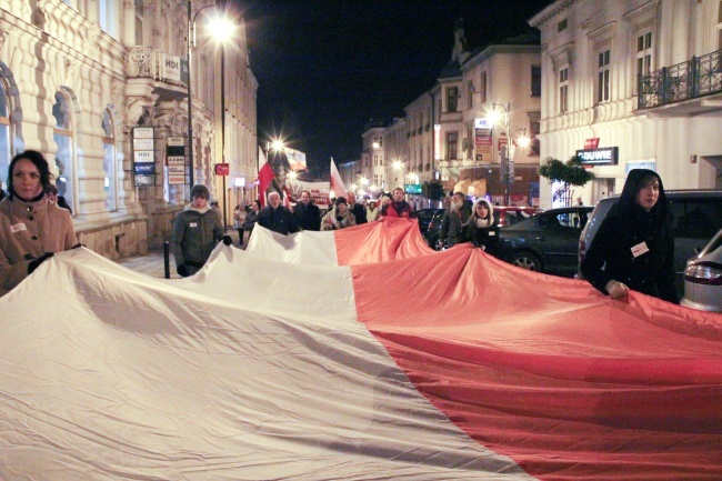 Marsz Niepodległości w Tarnowie