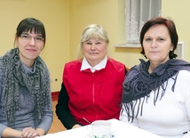  Bohaterki spotkania z poezją. Od lewej: Małgorzata Grus, Krystyna Grysko i Barbara Bryla