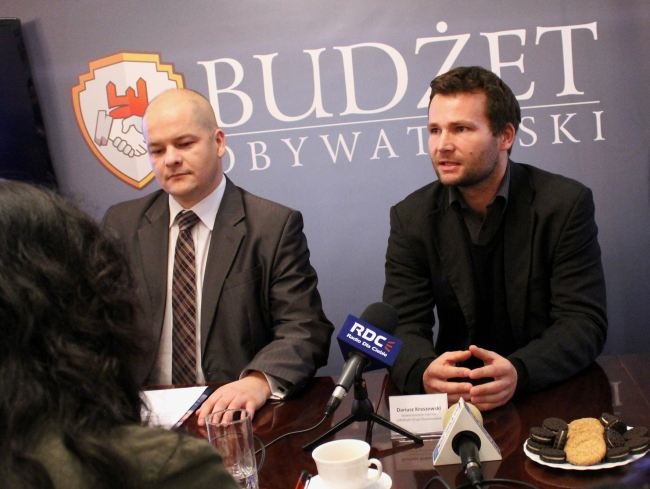 Prezydent Andrzej Nowakowski i Dariusz Kraszewski opowiadali o nowatorskim projekcie