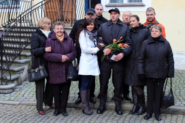 Ślubowanie policjantów