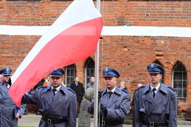 Ślubowanie policjantów