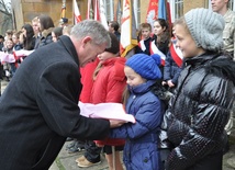 Jeden z podniosłych momentów uroczystości