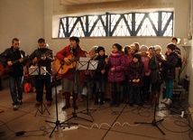 W pielgrzymce wzięło udział ok. 200 dzieci  z Archidiecezji Gdańskiej