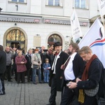 Świętowanie niepodległości na krakowskim Rynku Głównym