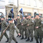 Świętowanie niepodległości na krakowskim Rynku Głównym