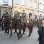 Świętowanie niepodległości na krakowskim Rynku Głównym