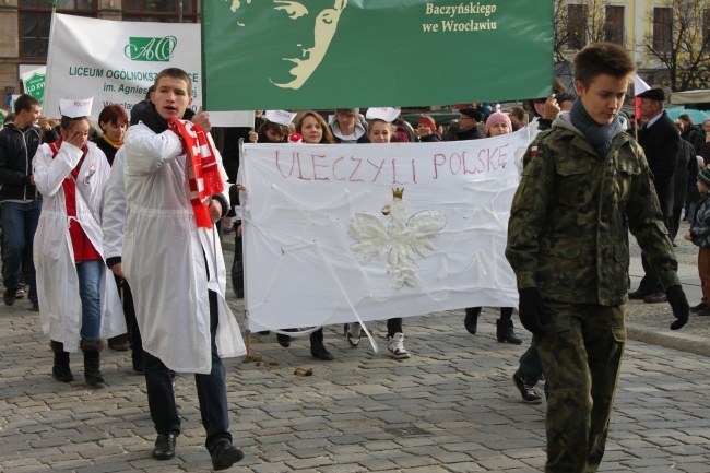 Radosne Święto Niepodległości we Wrocławiu