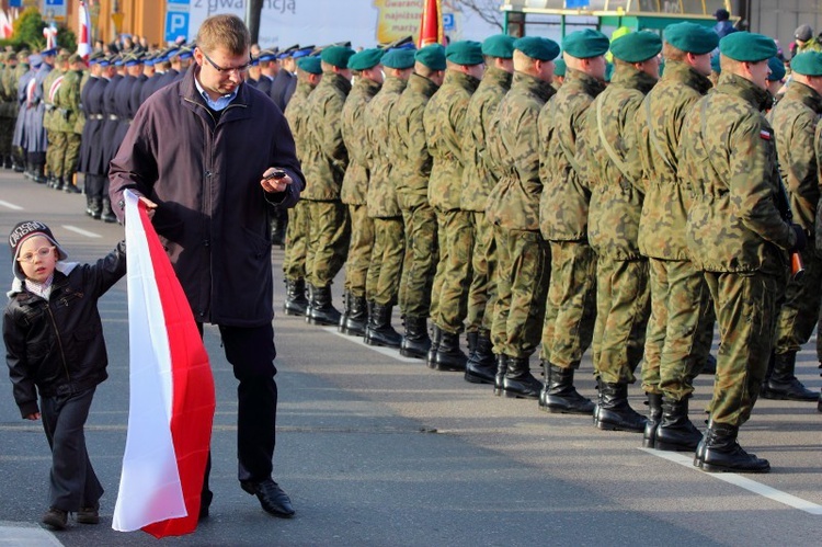 Obchody Święta Niepodległości w Olsztynie