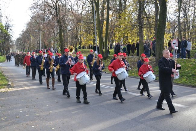 Sandomierskie obchody święta Niepodległości 