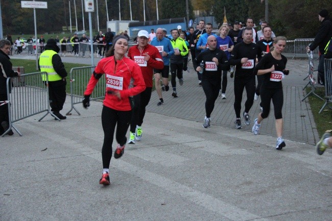 Kibice dzielnie dopingowali uczestników Biegu