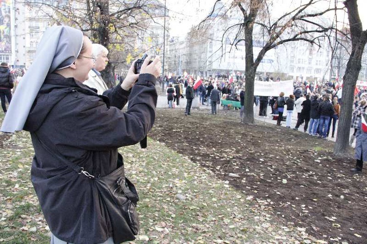 Marsz oczami maszerującej...