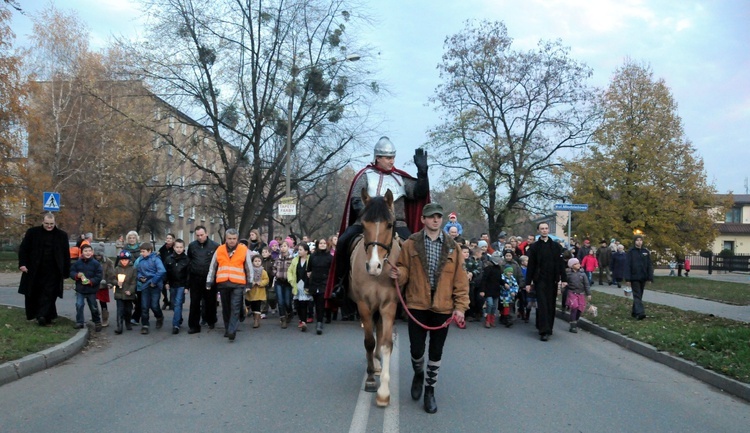 Pochód św. Marcina w Sośnicy