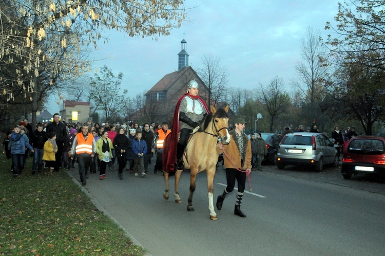 Pochód św. Marcina w Sośnicy