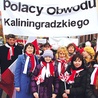 Do Gdańska przyjechała liczna grupa Polaków z Obwodu Kaliningradz-kiego.  Jak przyznają, cieszą się, że mogą w radosny sposób świętować niepodległość 