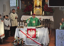 Bp Krzysztof Zadarko koncelebrował Mszę św. z ks. Jerzym Ruszkowskim, proboszczem w Rzeczenicy