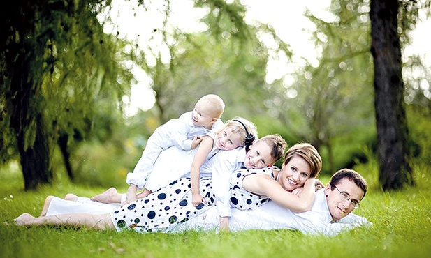 Rodzina to priorytet - podkreślają państwo Klimek