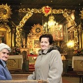  Michalina Gawlik i Ludwika Dudzik o historii kościoła, parafii, obrazu wiedzą chyba wszystko