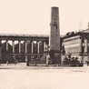 Plac Saski z pomnikiem oficerów-lojalistów