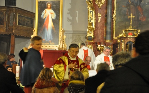 Peregrynacja obrazu Jezusa Miłosiernego w parafii pw. św. Jakuba Apostoła w Jakubowie