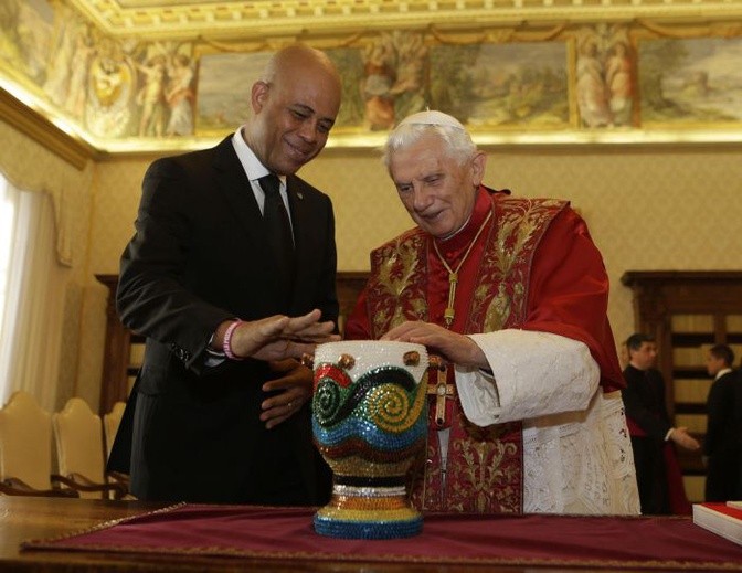 Prezydent Haiti u Papieża 