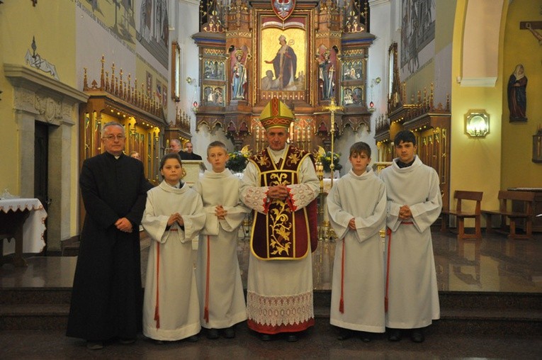 Błogosławieństwo lektorów w Szczepanowie