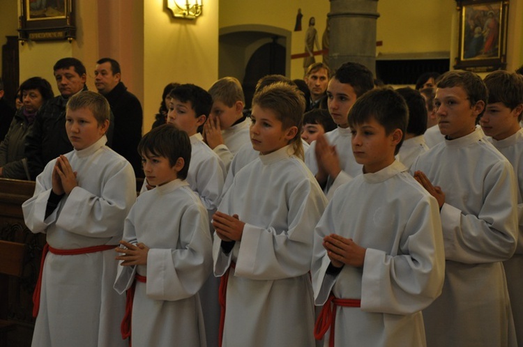 Błogosławieństwo lektorów w Szczepanowie