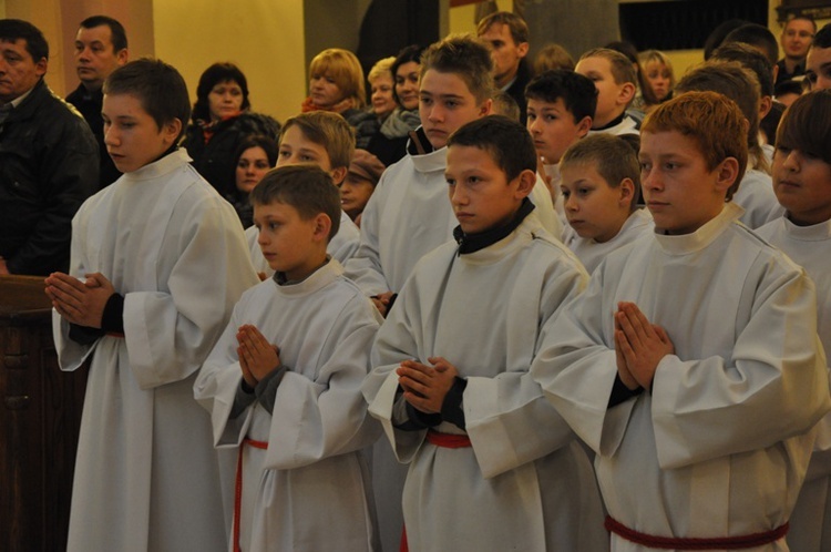 Błogosławieństwo lektorów w Szczepanowie