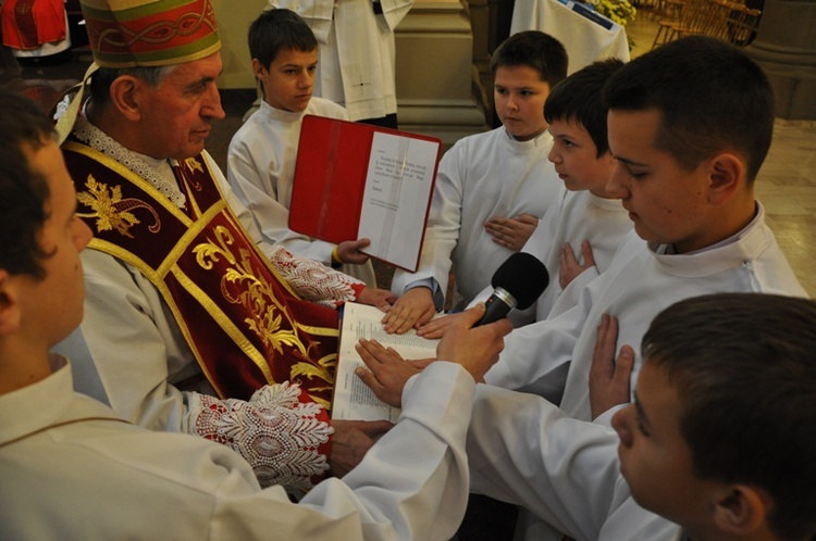 Błogosławieństwo lektorów w Szczepanowie