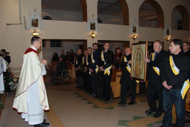 Marsz rozpoczeła wspólna Eucharystia 