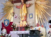 Msza św. w kościele pw. Chrystusa Króla