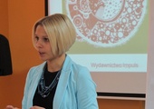 Zajęcia warsztatowe prowadziła Agnieszka Górecka z Fundacji Edukacji Społecznej w Warszawie