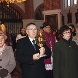 Instalacja relikwii bł. ks. Jerzego Popiełuszki w Strzelcach