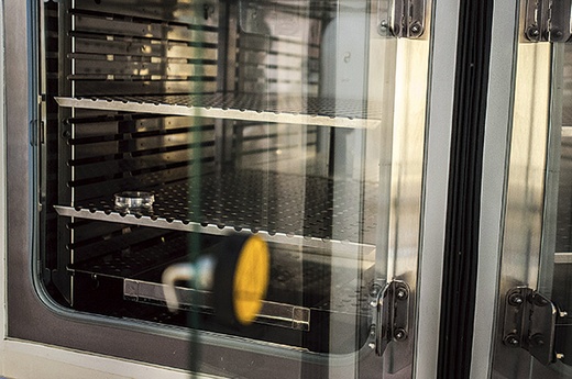  W inkubatorze ludzkie zarodki przebywają od 3 do 5 dni. Tu panuje ciemność, temperatura 38 stopni, stężenie dwutlenku węgla 6 proc., warunki imitujące środowisko macicy kobiety