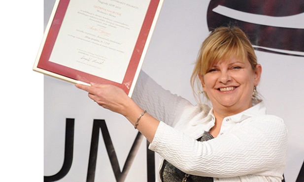 Anita Gargas została w 2011 roku laureatką Głównej Nagrody Wolności  Słowa