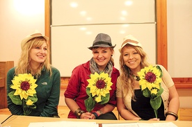 Las Blondynas, czyli (od lewej): Ola Kolasiewicz, Marta Kosmowska i Ania Witkowska