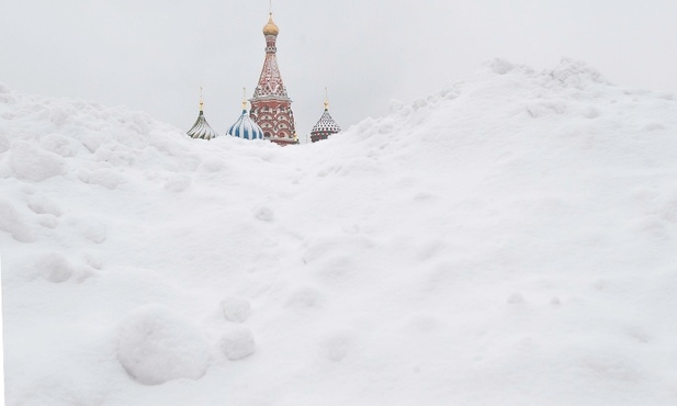 Moskwa pod śniegiem