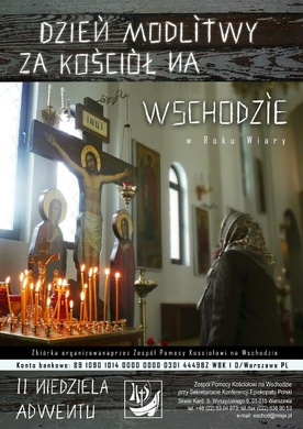 W niedzielę zbiórka na Kościół na Wschodzie