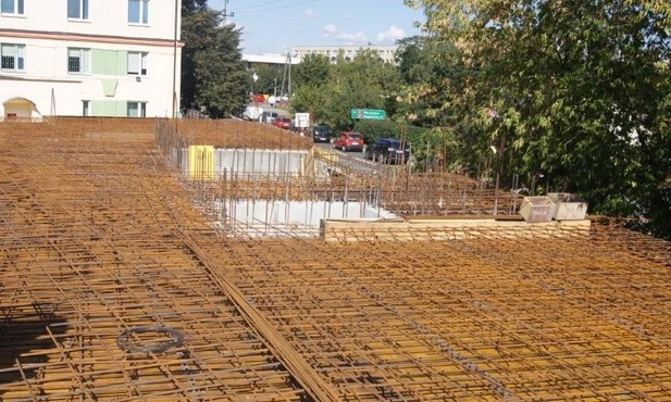 Fragment budowy ośrodka Fundacji Pasja Życia