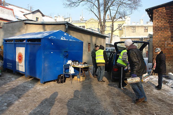 Akcja "Makulatura na misje" w Gliwicach