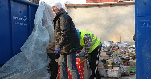 Akcja "Makulatura na misje" w Gliwicach