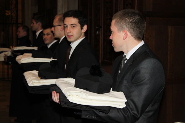 Obłóczyny we wrocławskim seminarium