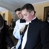 Pierwszy raz sutannę zakłada al. Piotr Grabski