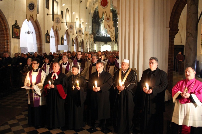 Pożegnanie bp. Kasyny w Oliwie