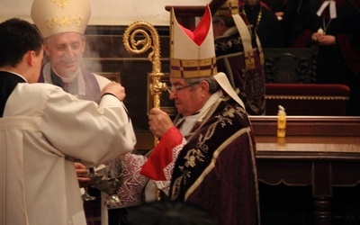 Pożegnanie bp. Kasyny w Oliwie